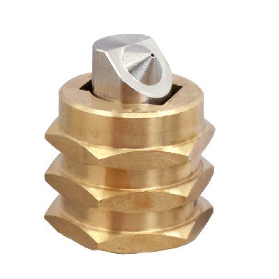 Right-Angle Nozzles, Brass Holder, 45 degree